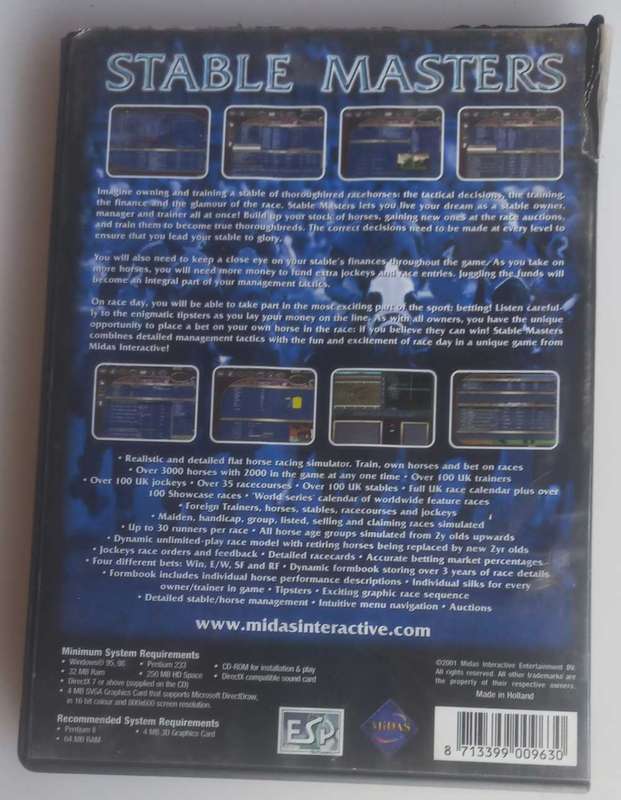 Stable masters PC