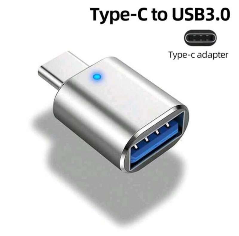 USB-C USB 3.1 Type C Male To USB 3.0 Female Data OTG Adapter Light A8A2
