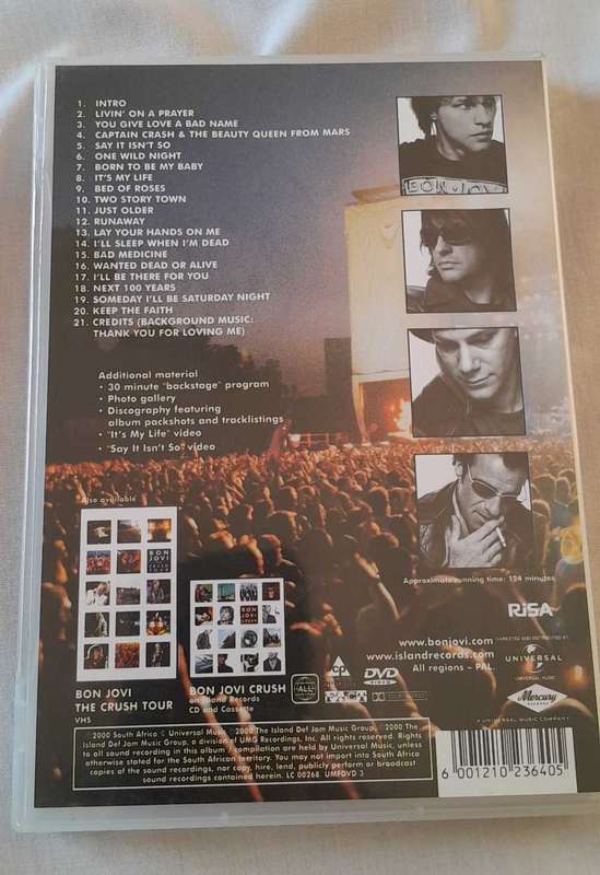 Bon Jovi-The crush tour