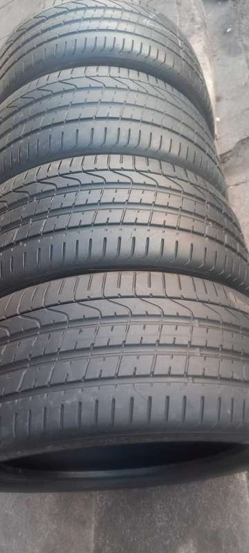Available 4 pcs of excellent used tyres # 285/40/21, 315/35/21