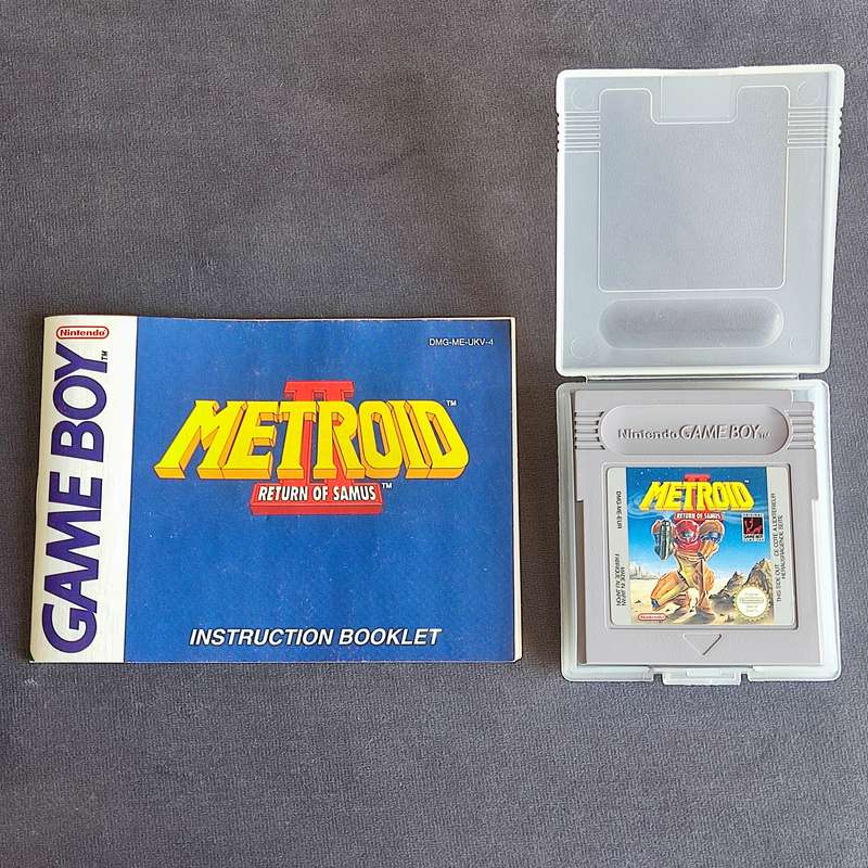 Metroid II Return of Samus GameBoy Gba