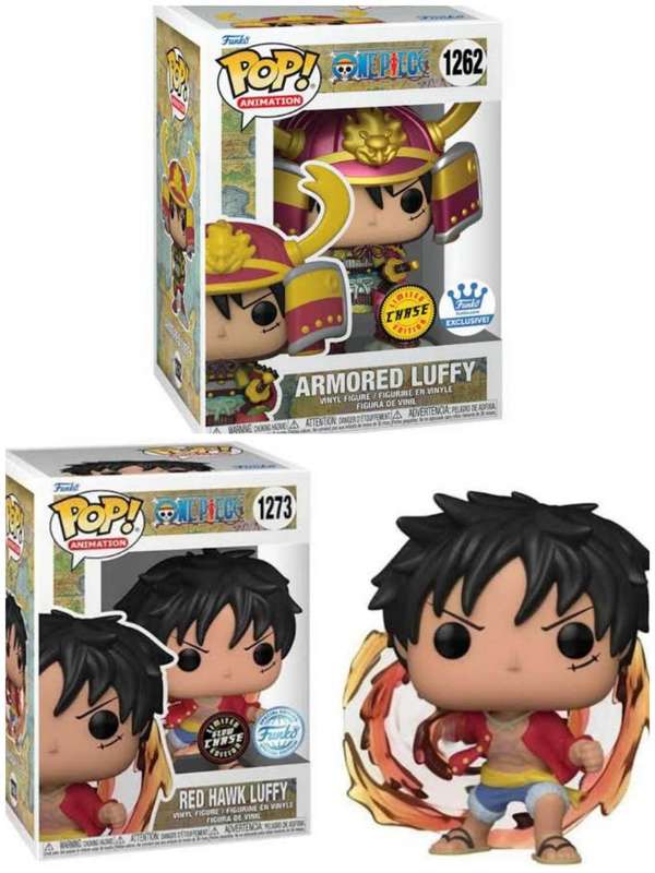 Luffy funko pop Chase bundle