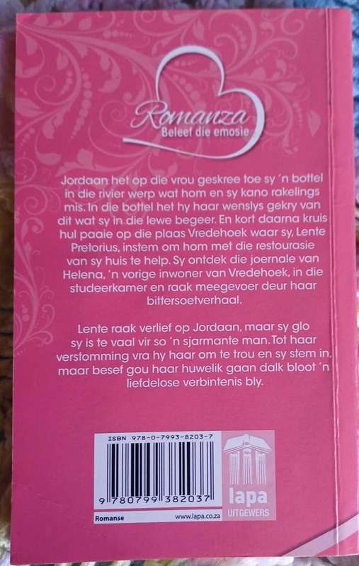 Lente in `n bottel deur Jacolet van den Berg (Romanza)