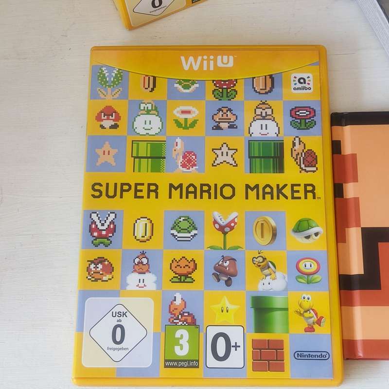 Super Mario Maker +amiibo Wii U