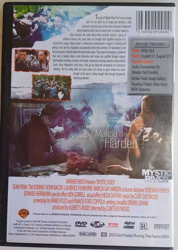 Mystic river dvd
