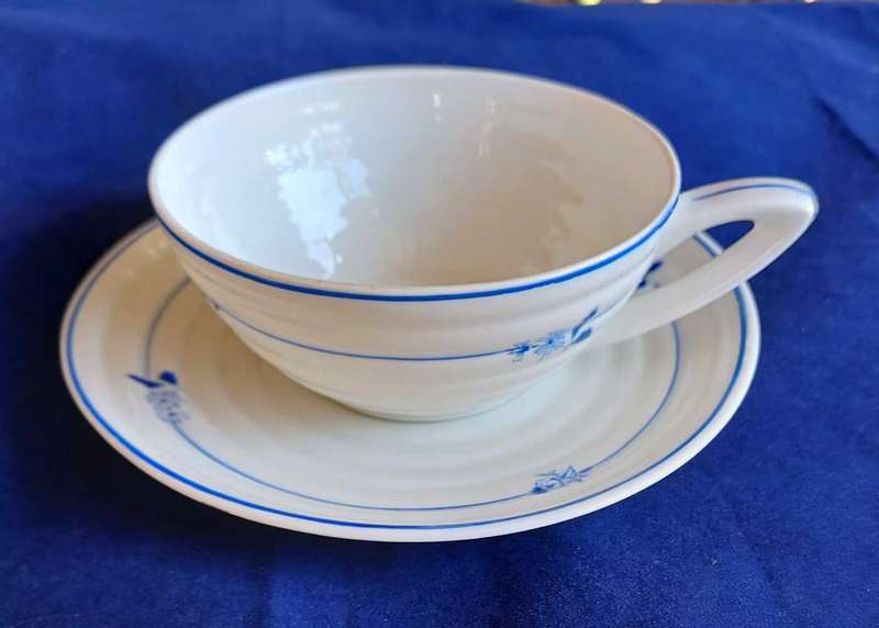 Coimbra Portugal teacup and saucer