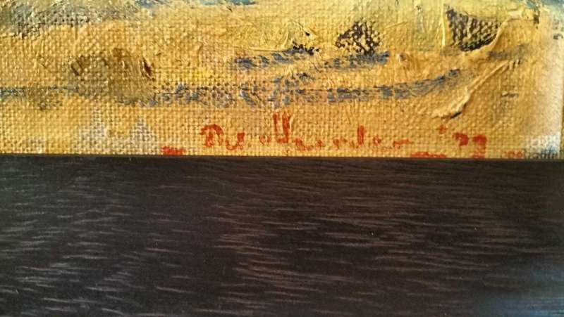 Piet van Heerden Oil Size 590mm x 200mm