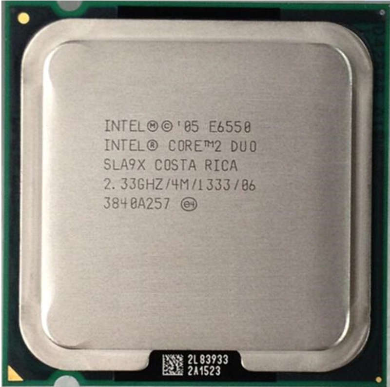 Intel® Core2 Duo Processor E6550