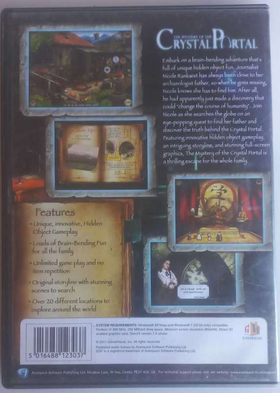 The mystery of the crystal portal PC