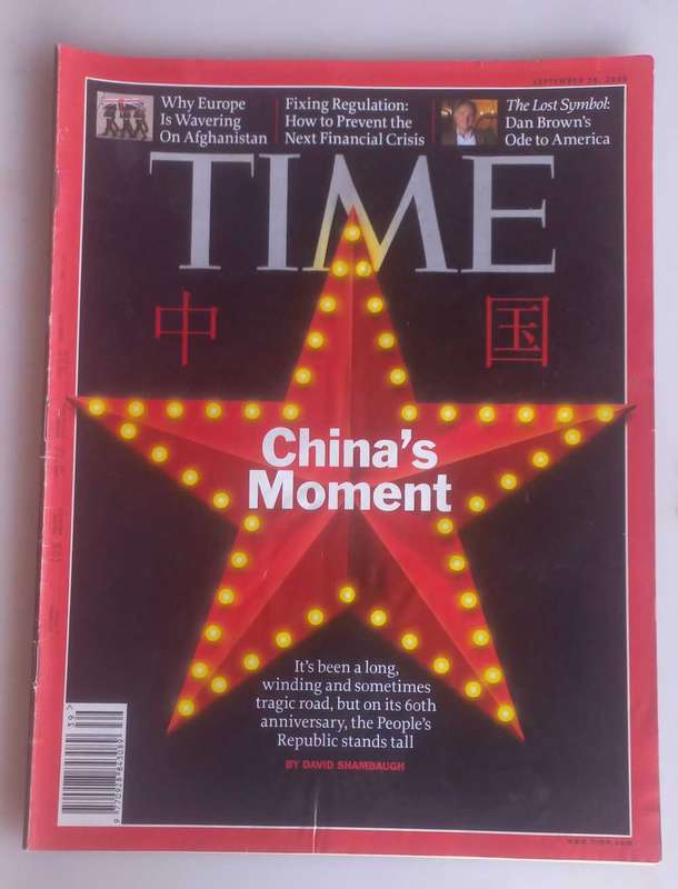 Time magazine September 28, 2009
