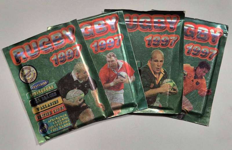 1997 Panini Rugby Cards, sealed