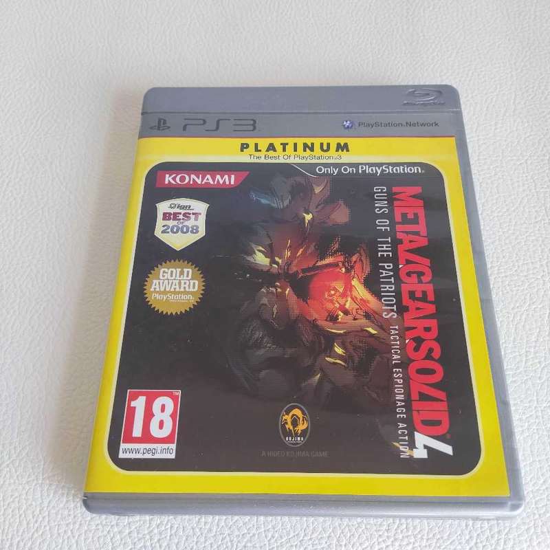 Metal Gear Solid 4 PS 3