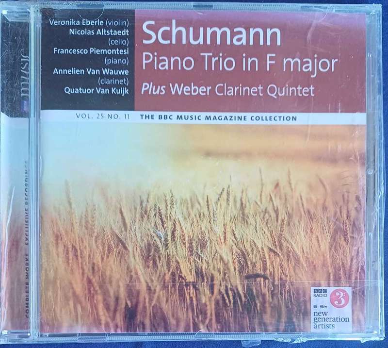 Schumann piano trio in F major cd *sealed*