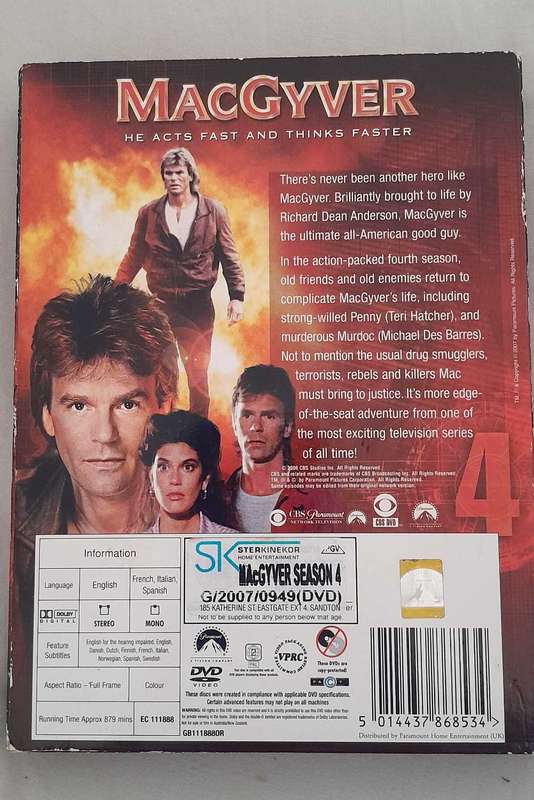 MacGyver season four