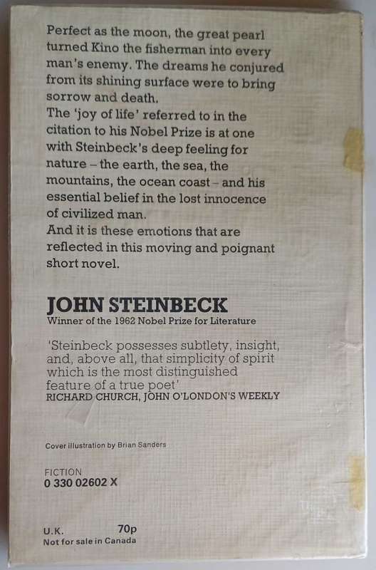 The pearl by John Steinbeck