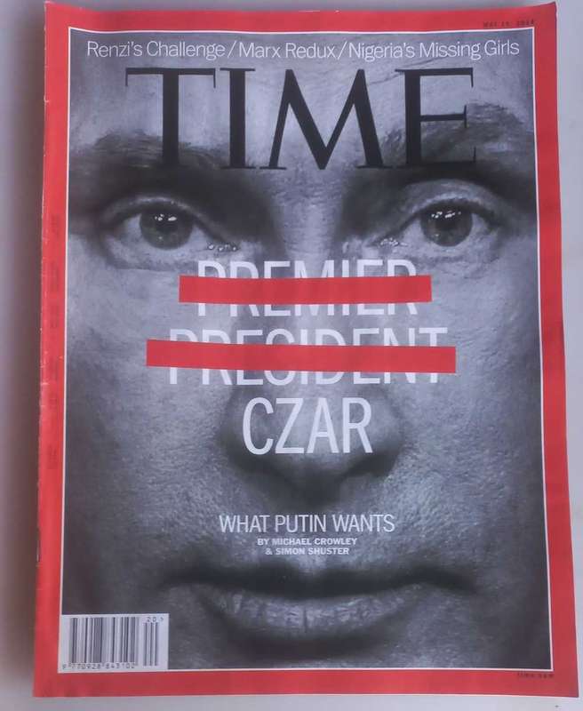Time magazine May 19, 2014