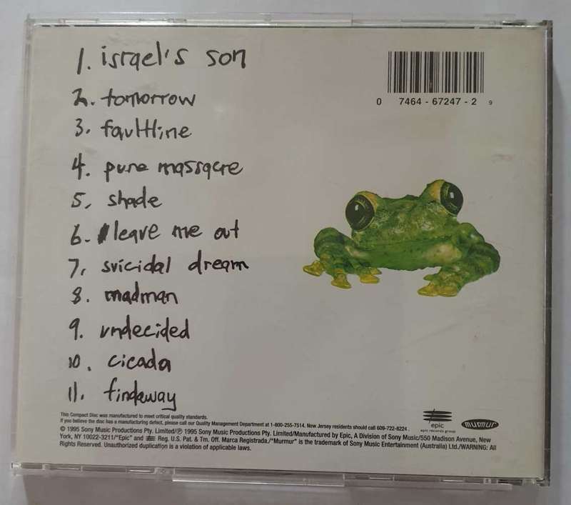 CD - SILVERCHAIR - FROGSTOMP - 1995 - USA IMPORT - EPIC - MURMUR - EK 67247 - NM