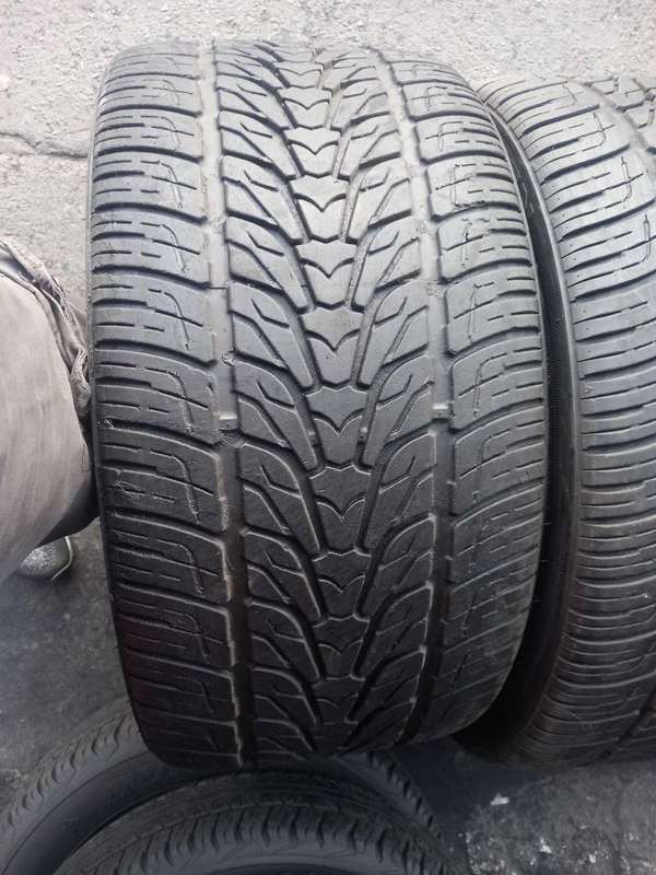 Available 295/30/22 Used tyres. Life still 80%