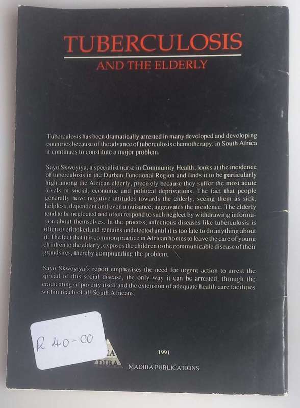 Tuberculosis and the elderly