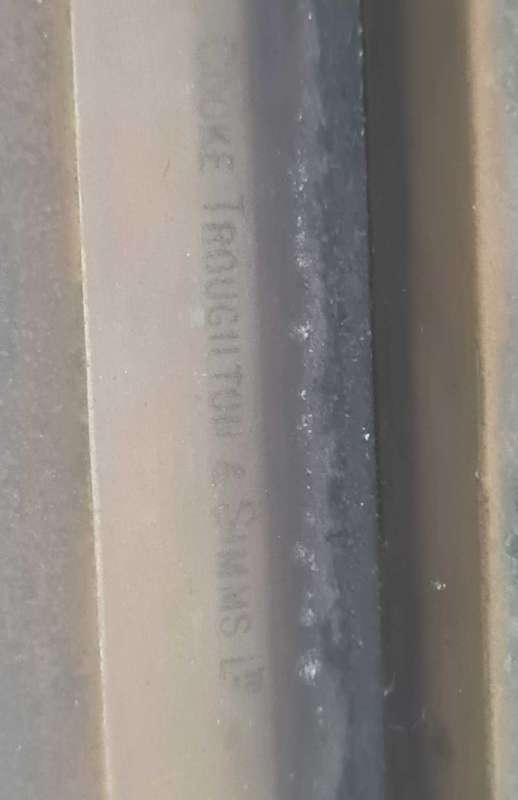Cooke Troughton & Simms Ltd brass parallel ruler