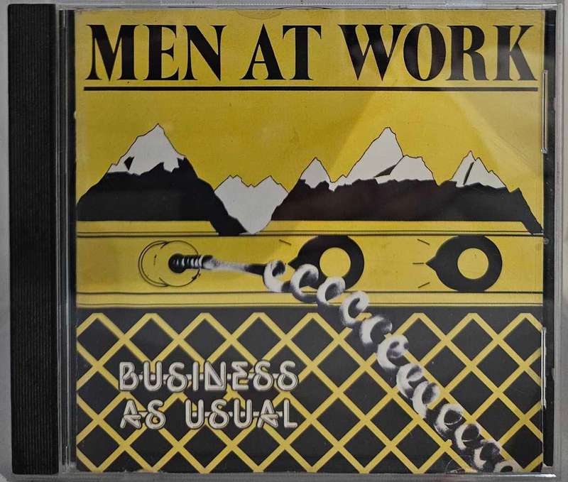 Men at Work Business as Usual.  1698