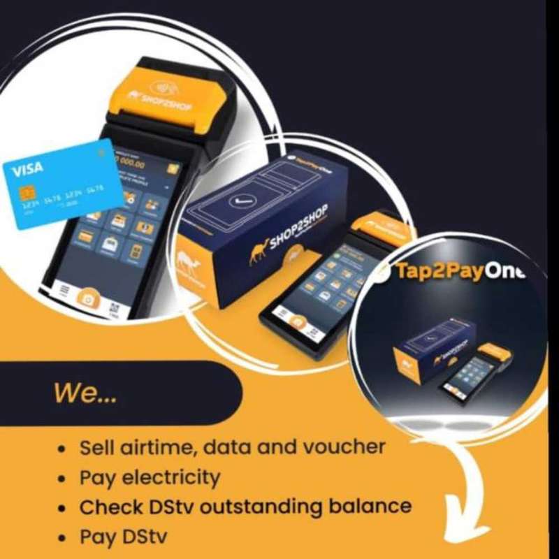 Tap2Pay card machine(Shop2shop) All in one Device Either P2/MP45P Same Price
