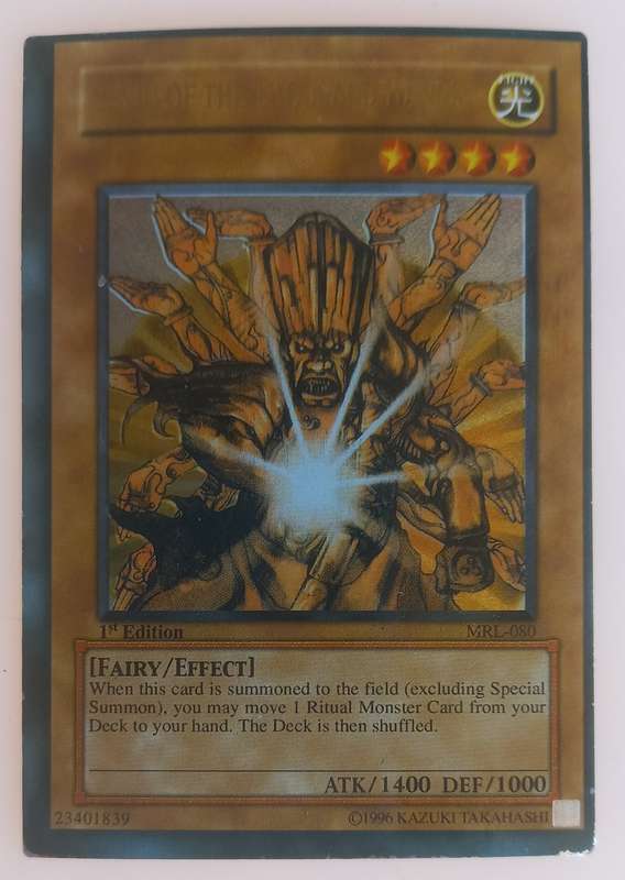 Yu-Gi-Oh! Senju of the thousand hands 1st edition card
