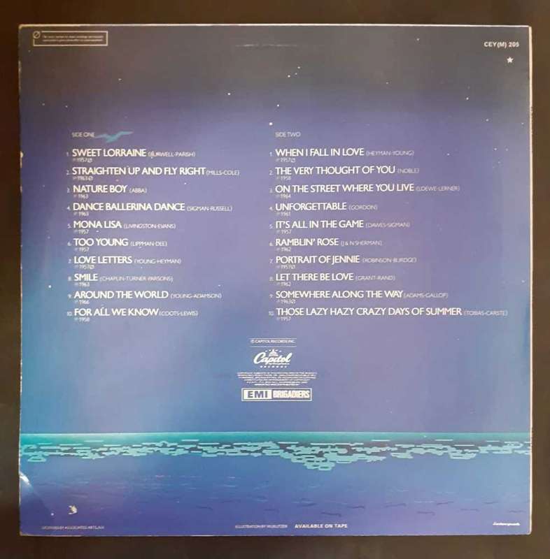 Nat King Cole - 20 Golden Greats LP Vinyl Record