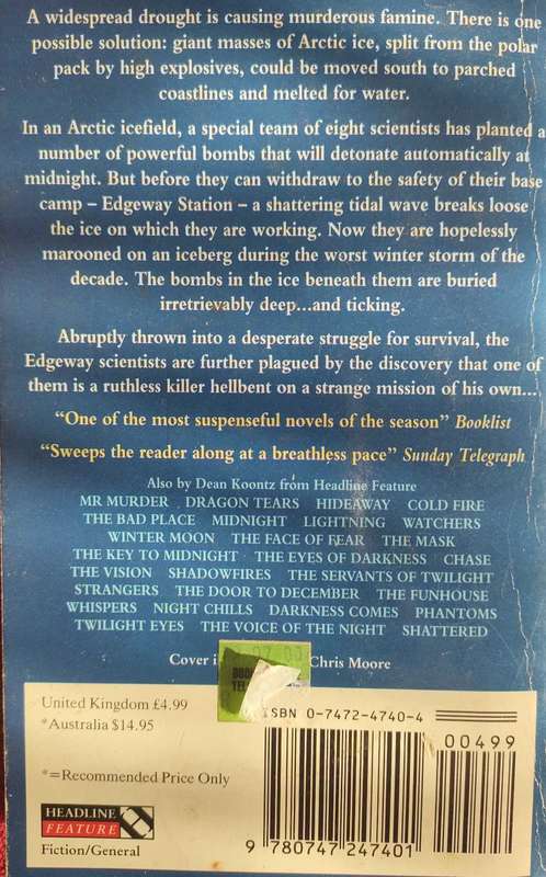 Icebound , Dean Koontz