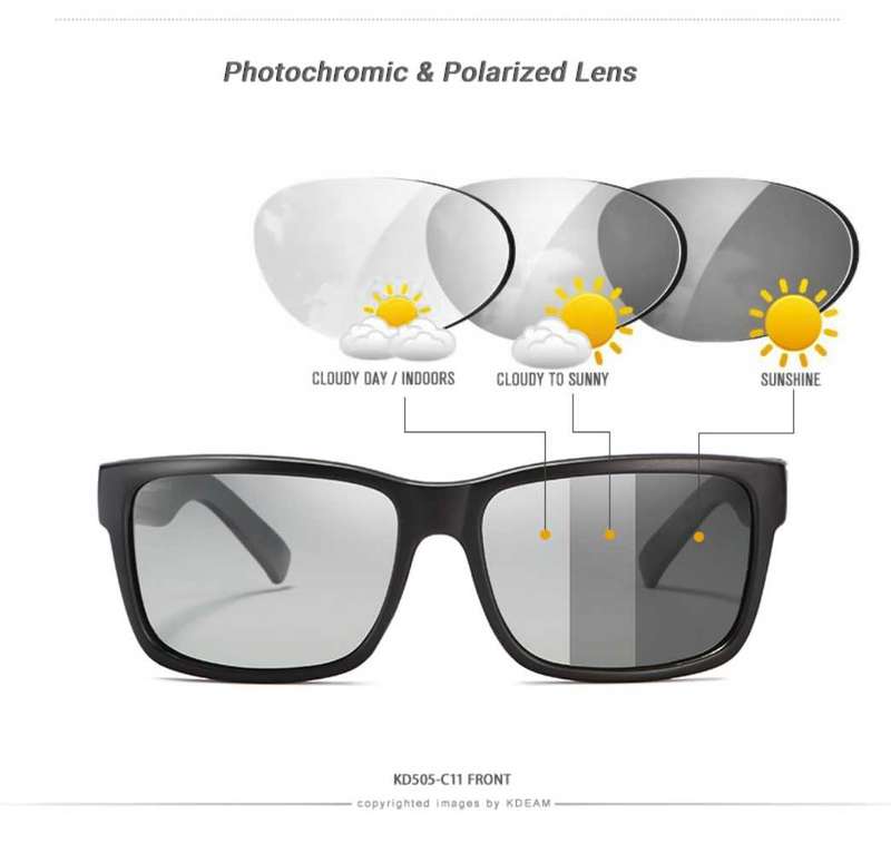 Kdeam auto darkening sunglasses