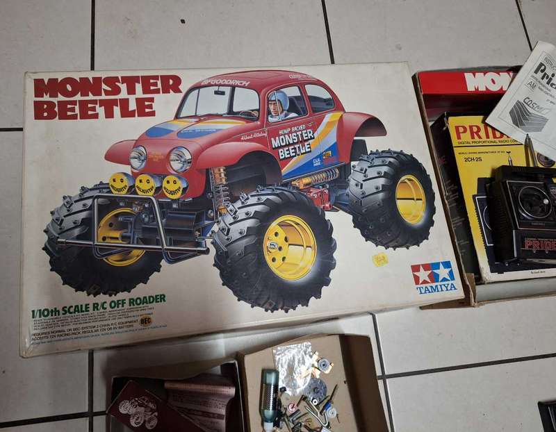 Vintage 80s RC Monster Beatle Tamiya