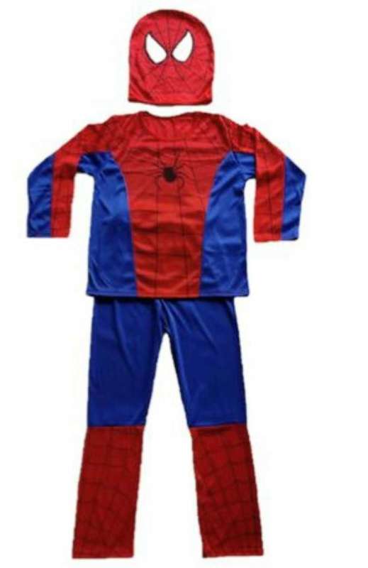 Kids Spiderman Boy Super Hero Costume