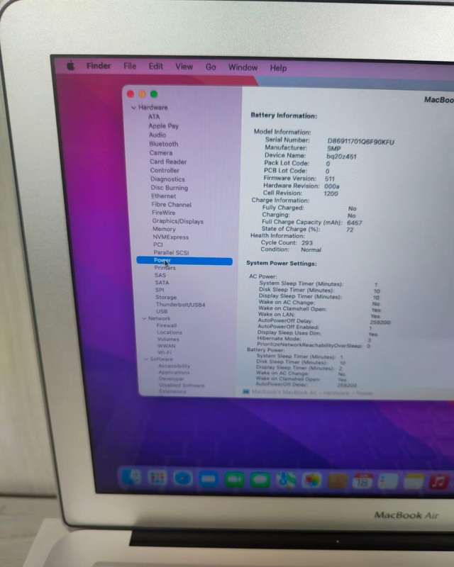 Special Offer  MacBook Air (13-inch, Early 2017) Core I5 8GB RAM, 256GB SSD Storage
