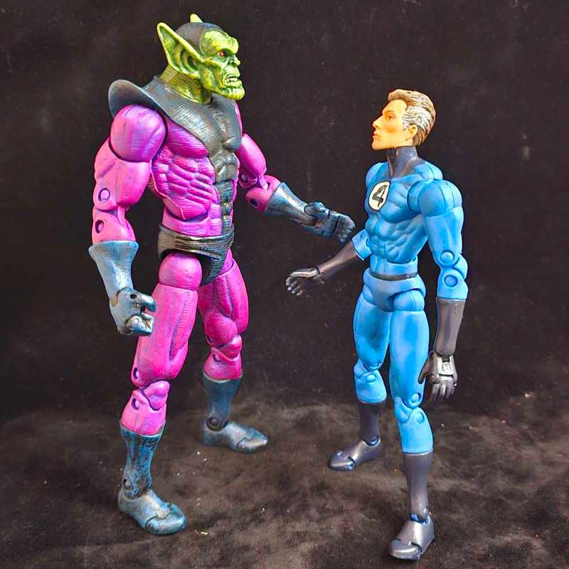ToyBiz Fantastic Four classics. Super Skrull