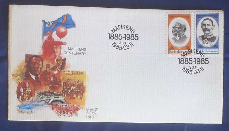 First day envelope - Mafikeng Centenary