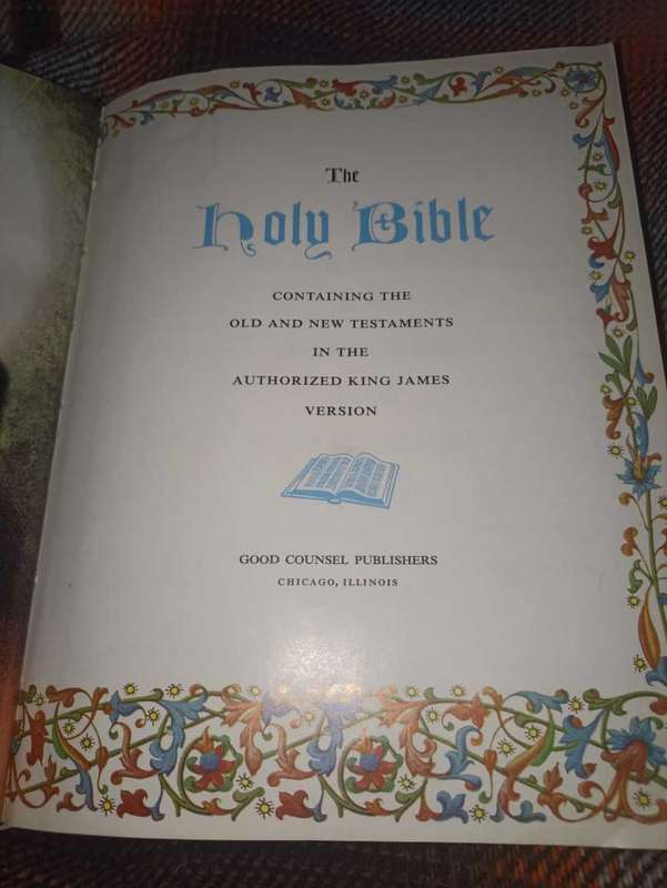 Vintage holy Bible King James