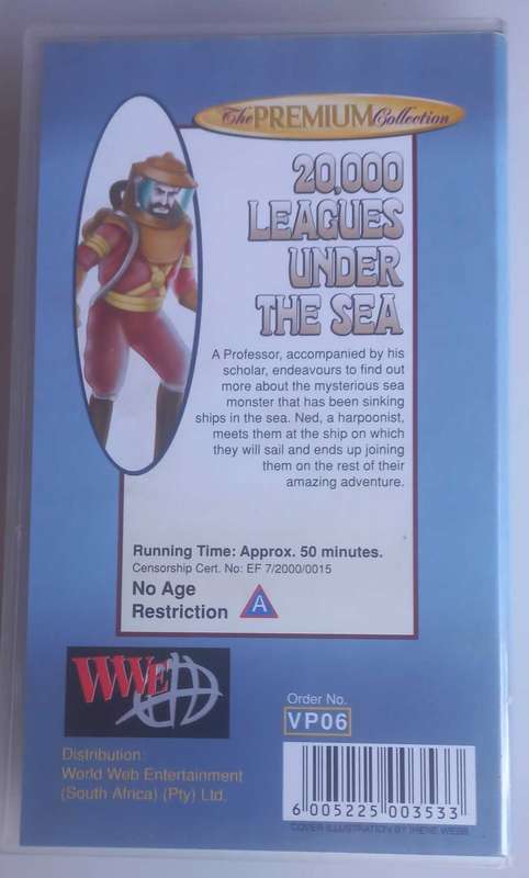20,000 leagues under the sea VHS