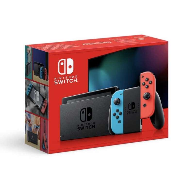 Nintendo Switch Console MASSIVE COMBO  - Neon Blue/Neon Red