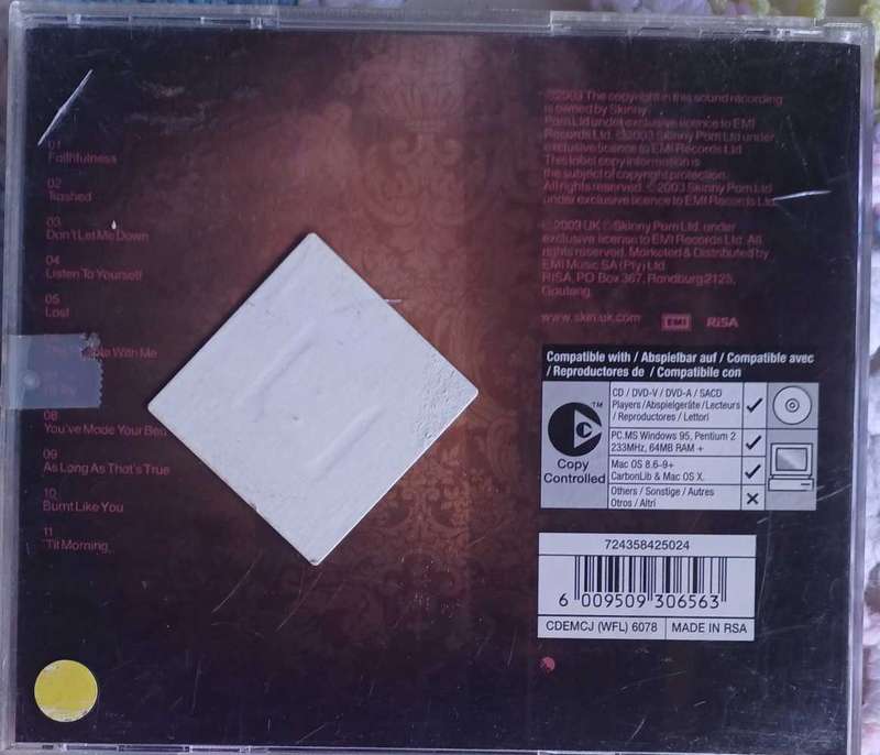 Skin - Fleshwounds cd