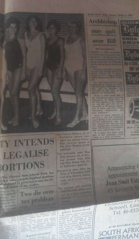 2 x Books with vintage newspaper clippings