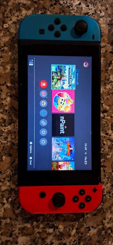 Nintendo Switch Console MASSIVE COMBO  - Neon Blue/Neon Red