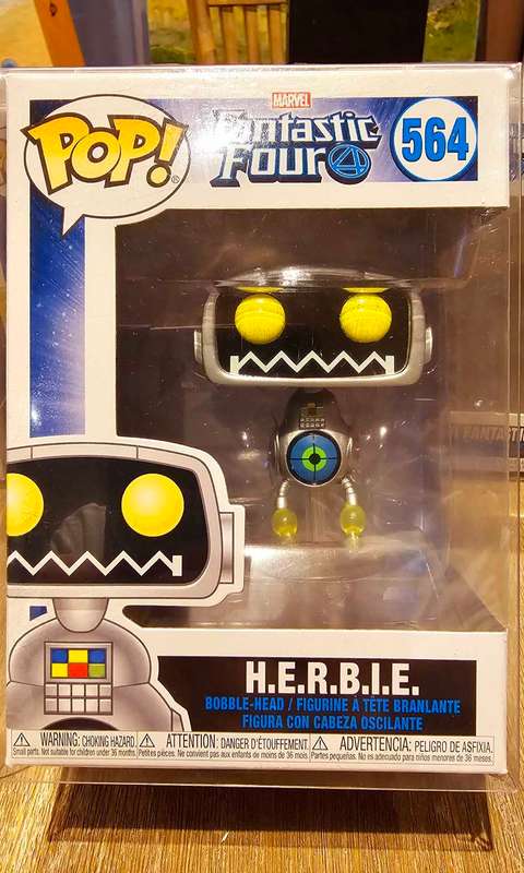 Funko Pop, Fantastic 4, H.E.R.B.I.E