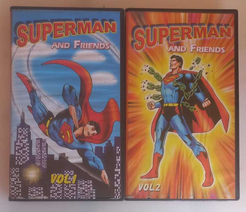 Superman and friends vol 1 & 2 VHS