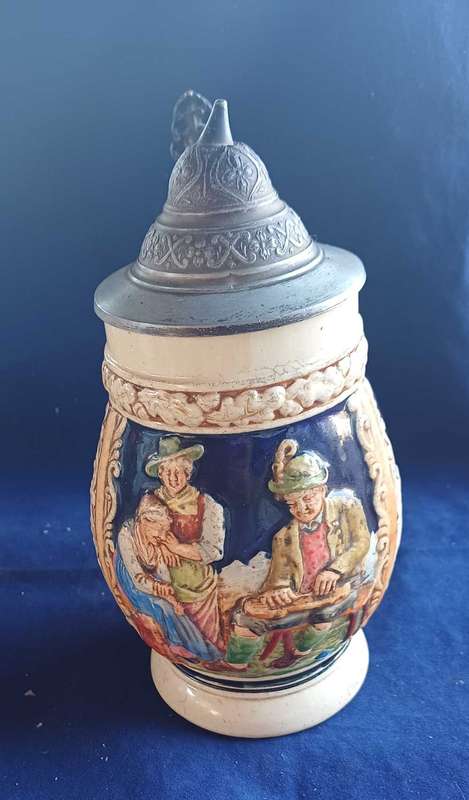 German beer stein