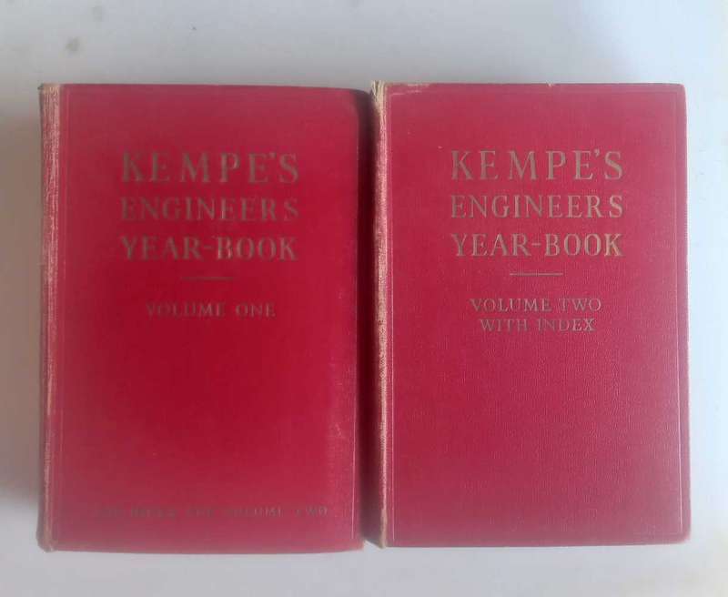 Kempe`s engineers yearbook volume one and two