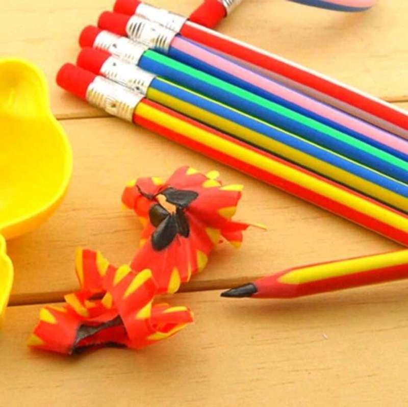 6PCS Flexible Bendy Pencils  Learning Toy, Party Gift & Decoration (Random Color)