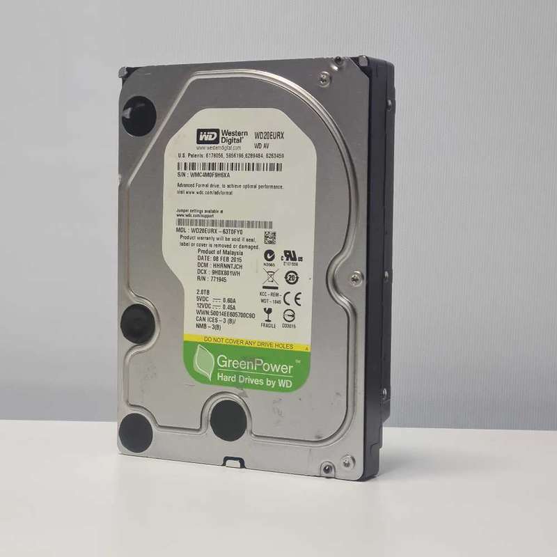 2TB Western Digital hard drive