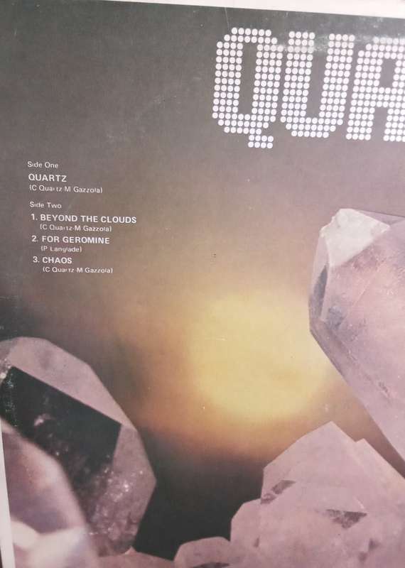 QUARTZ - QUARTS LP VINYL RECORD
