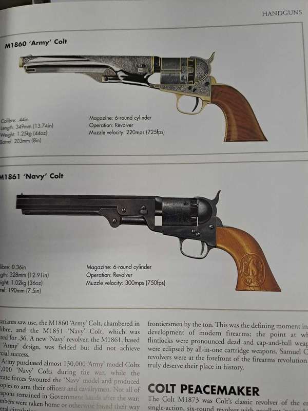 SMALL ARMS FROM 1860 TO PRESENT DAY.