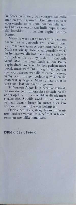 Wilmientjie meyer deur Debbie Steinberg